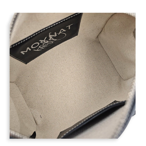 Moynat x Kasing Lung Labubu Mini Boston Mini Black Crossbody Bag Silver hardware CL2607-22601 7