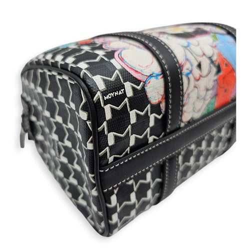 Moynat x Kasing Lung Labubu Mini Boston Mini Black Crossbody Bag Silver hardware CL2607-22601 10