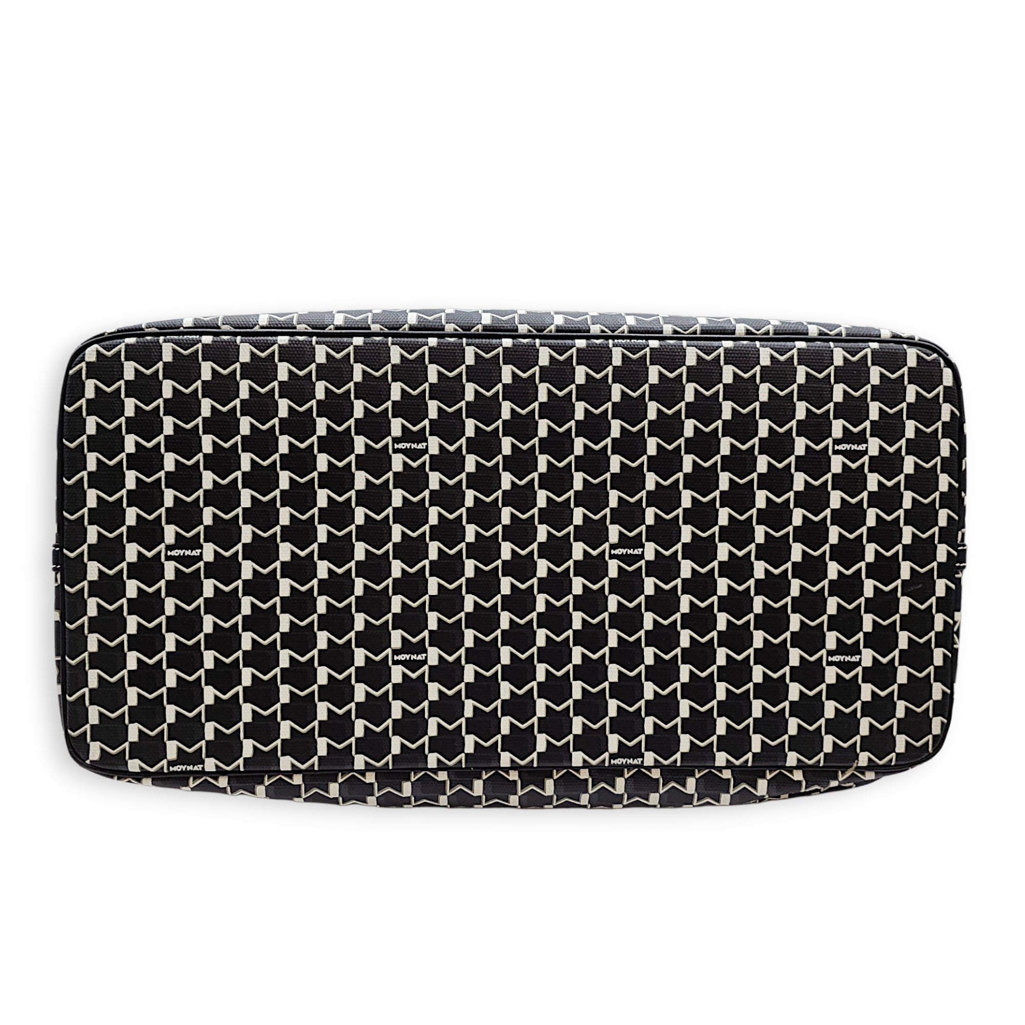 Moynat x Kasing Lung Labubu GM Black Tote Bag in Canvas Silver hardware CL2607-22602 5