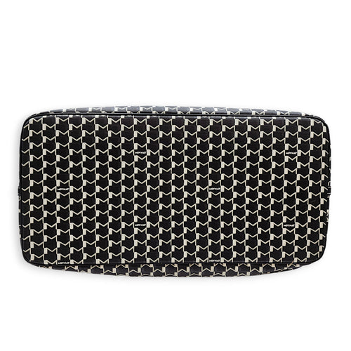 Moynat x Kasing Lung Labubu GM Black Tote Bag in Canvas Silver hardware CL2607-22602 5