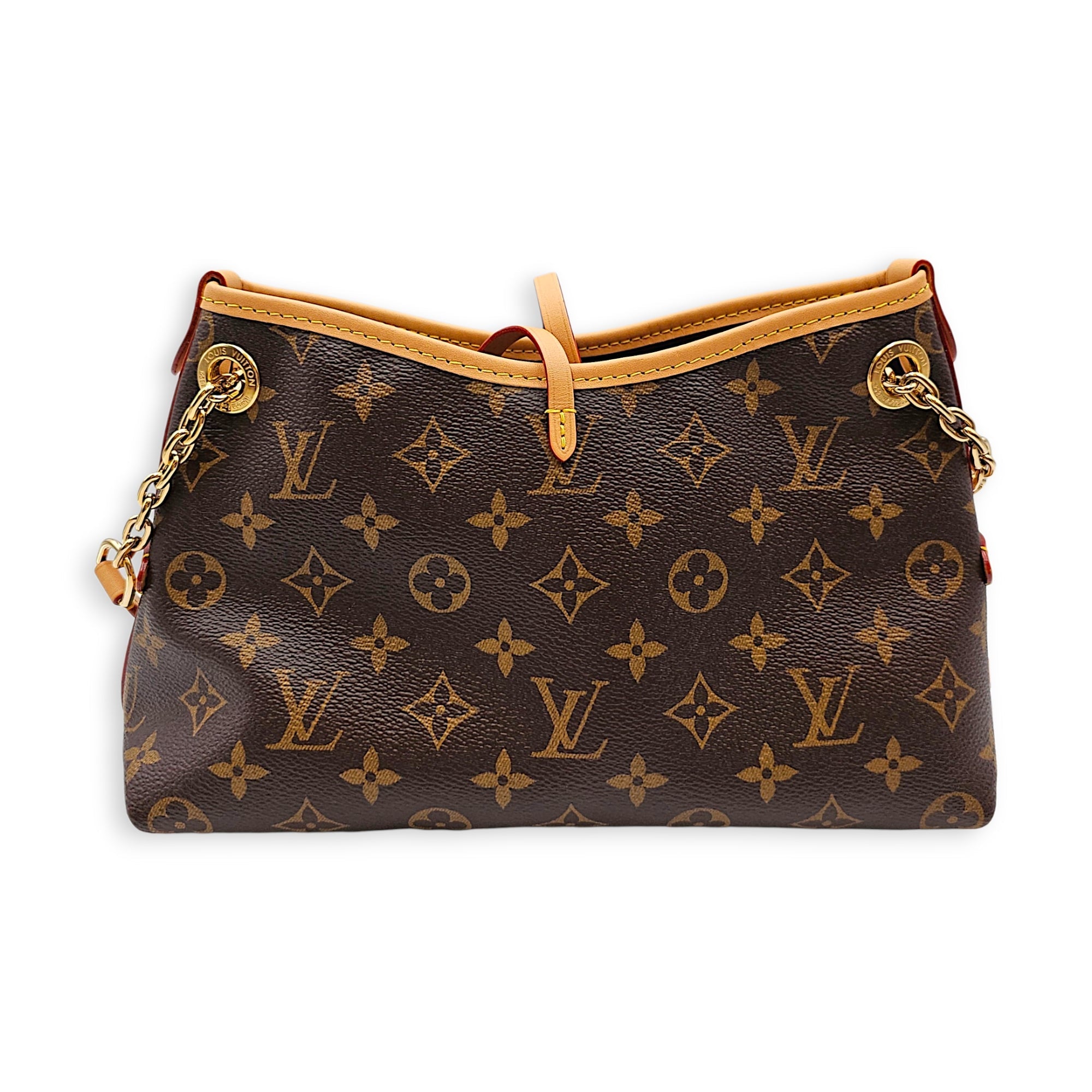 Monogram CarryAll BB 25cm Brown Crossbody Bag in Canvas Gold hardware CL2607-22611 2
