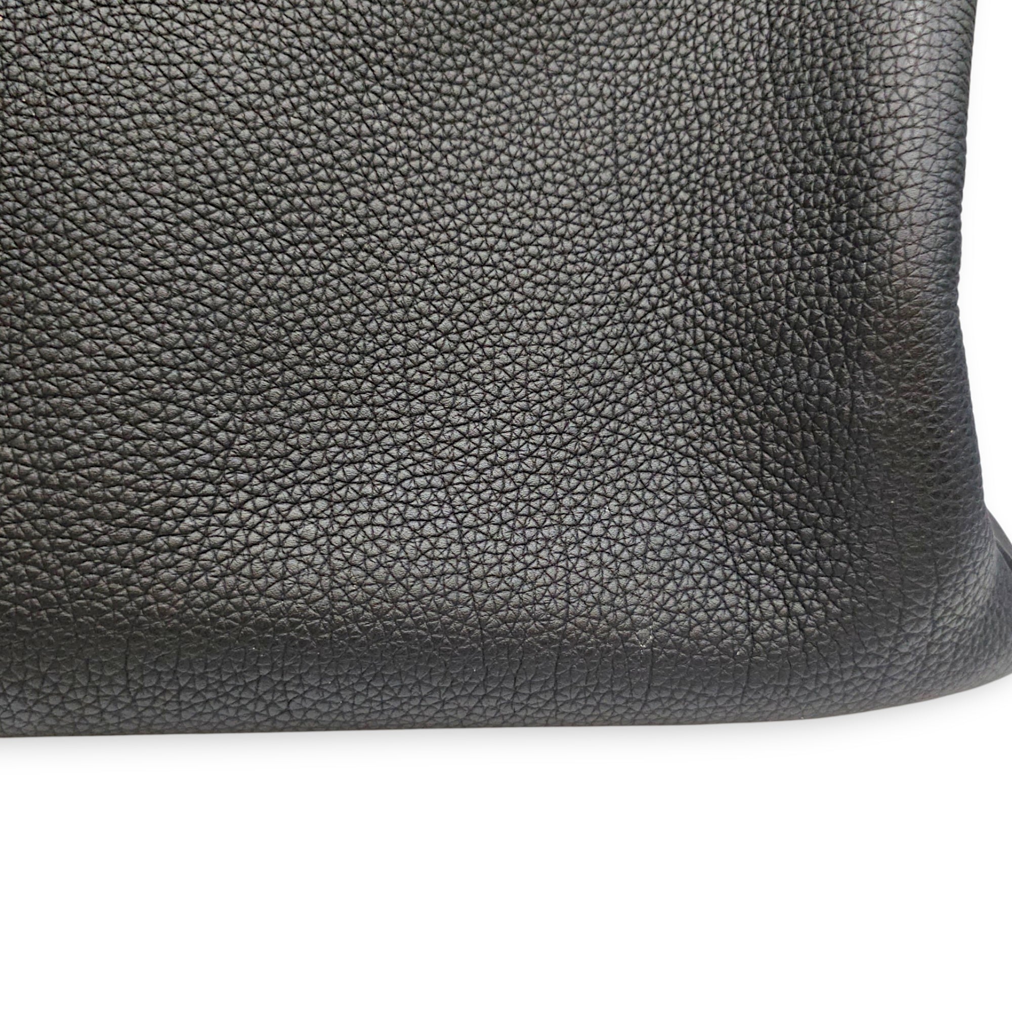 Kelly 40 Noir in Togo Gold hardware CL2607-22615 16