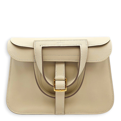 Halzan Mini Craie in Swift Gold hardware CL2607-22622 1