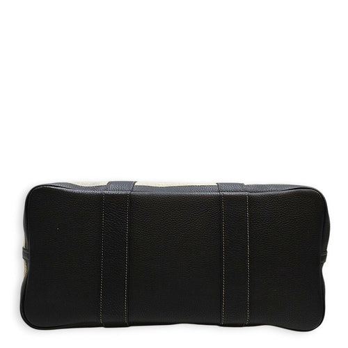 Garden Party 36 Noir/Noir-ecru in Toile Palladium hardware CL2607-22623 5