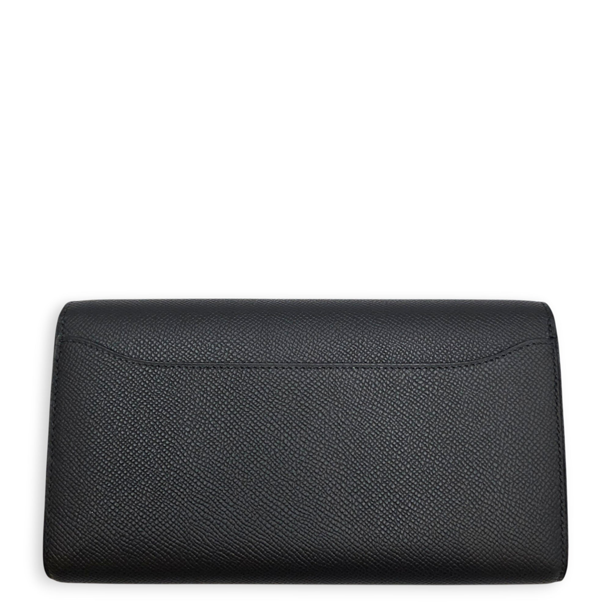 Constance To Go Black Wallet in Epsom Palladium hardware CL2607-22624 2