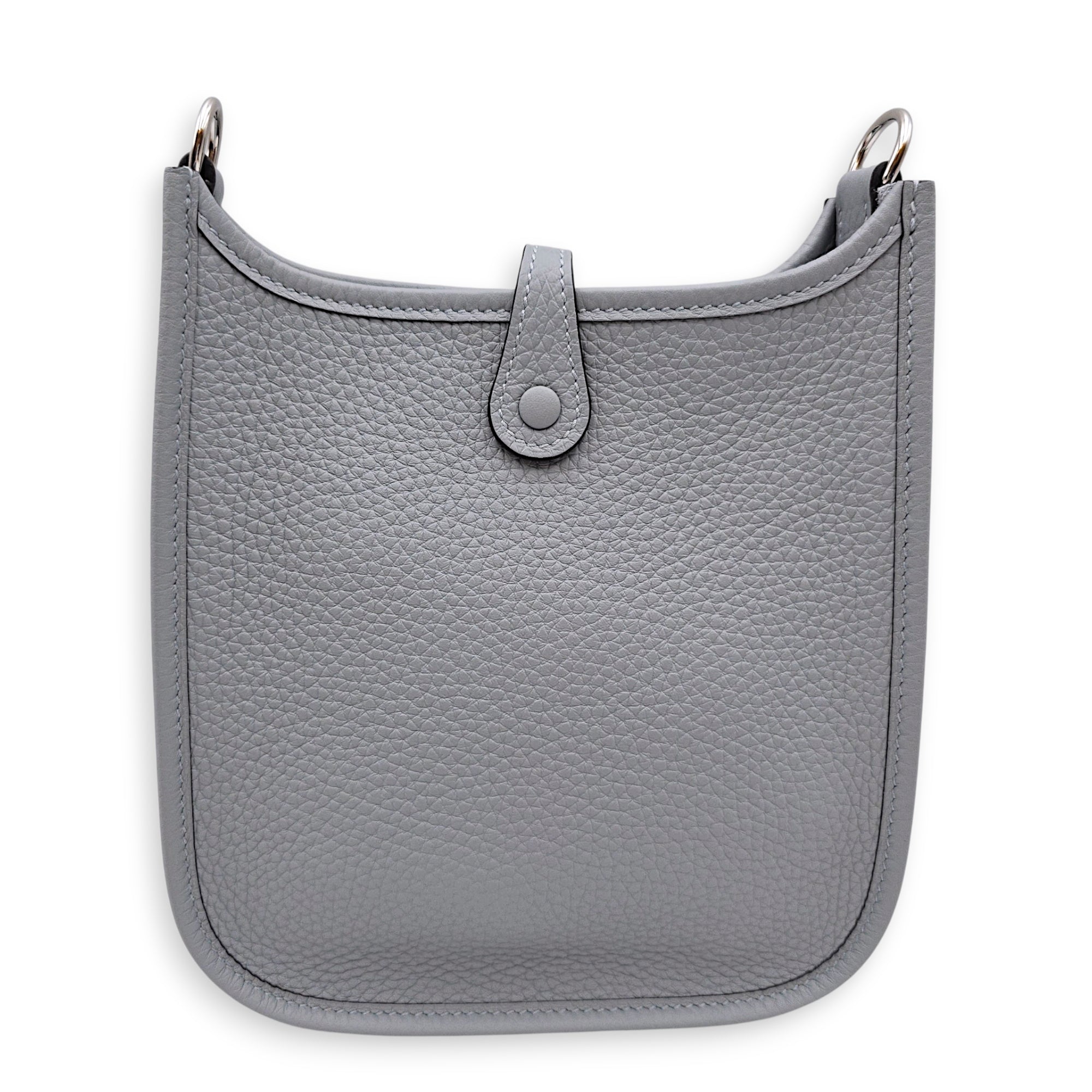 Evelyne Mini Gris Pantin  in Clemence Palladium hardware CL2607-22627 2