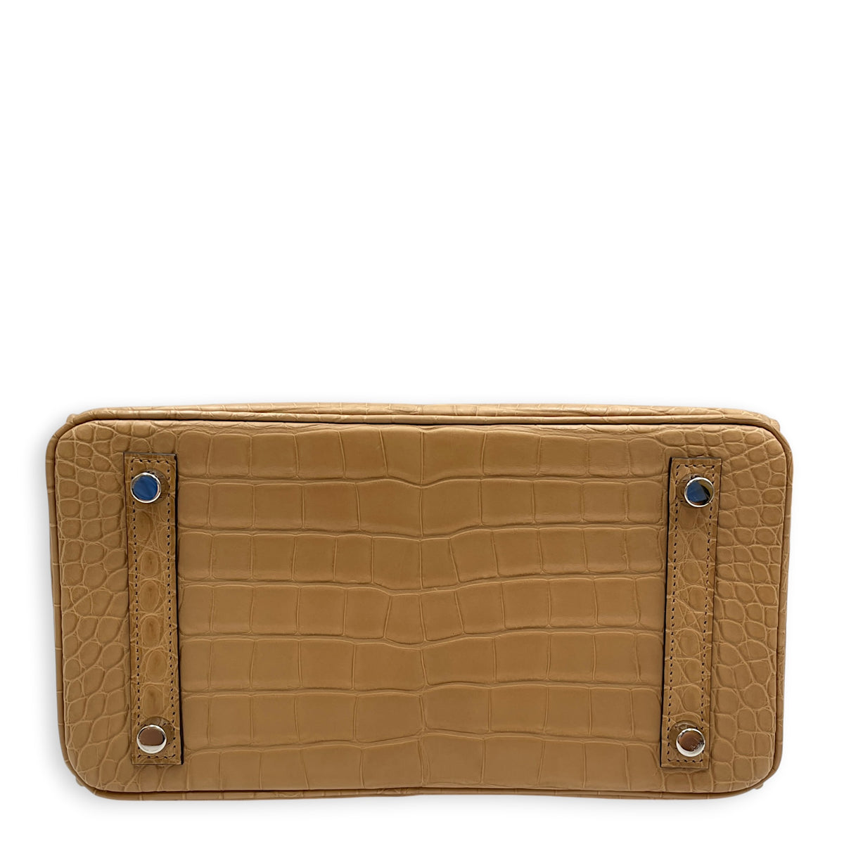 Birkin 25 Chai in Matte Alligator Palladium hardware