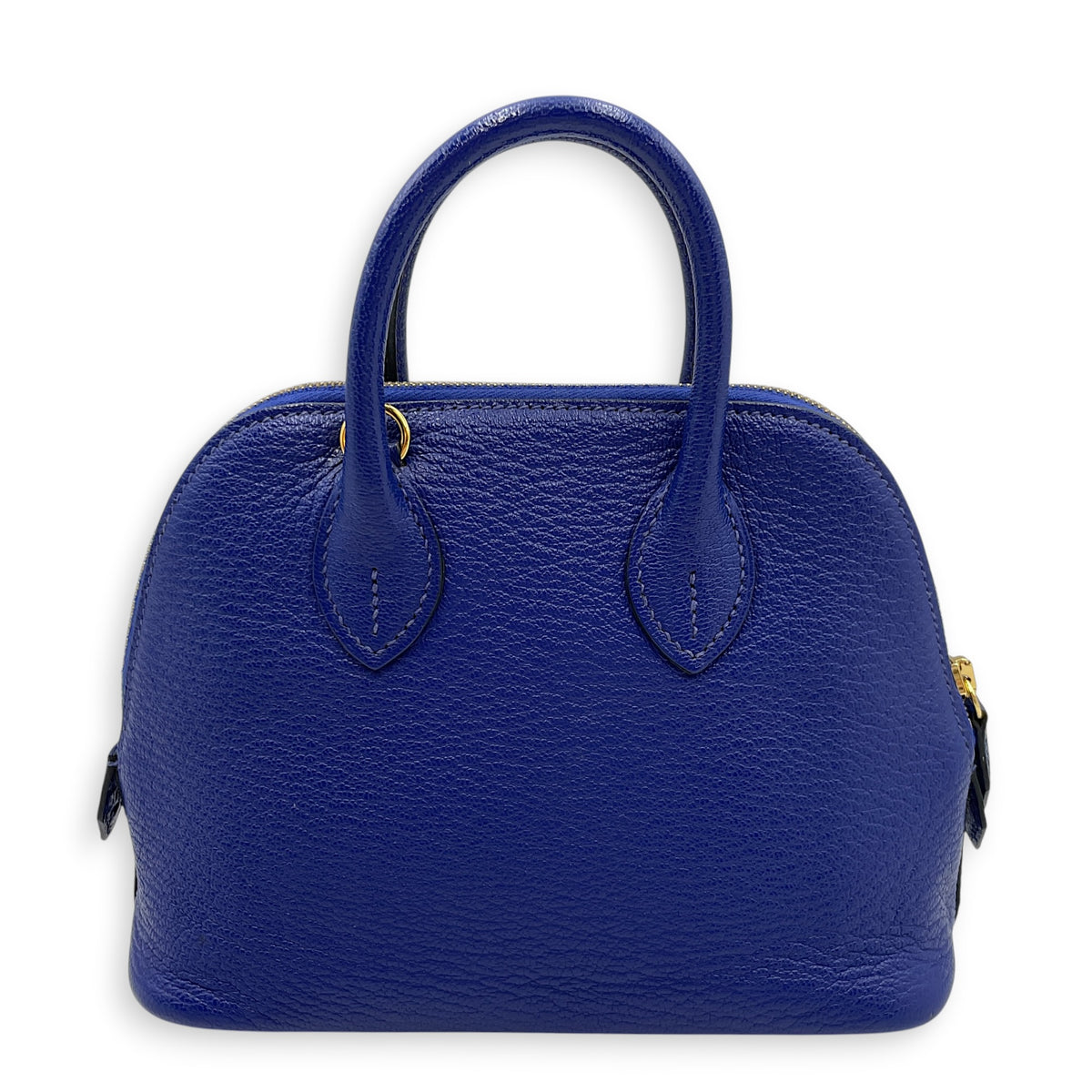 Bolide 1923 Mini Blue Electric in Chevre Mysore Gold hardware