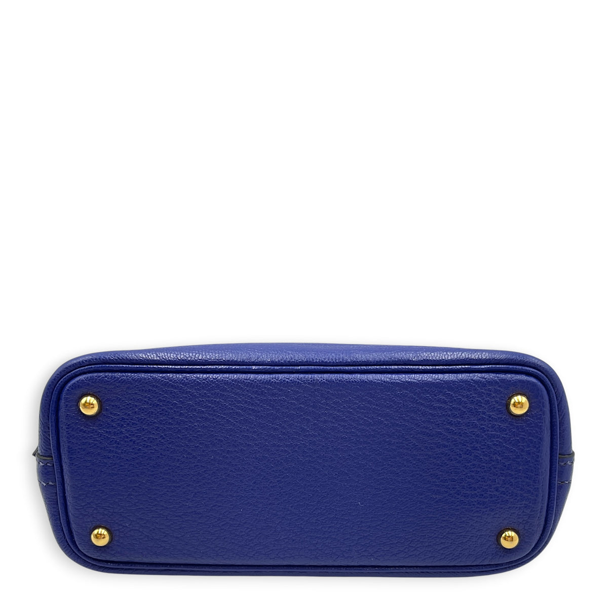 Bolide 1923 Mini Blue Electric in Chevre Mysore Gold hardware