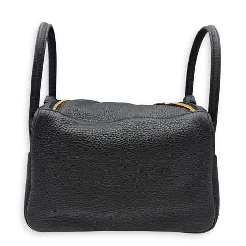 Lindy 26 Black in Clemence Gold hardware CL2607-22638 2