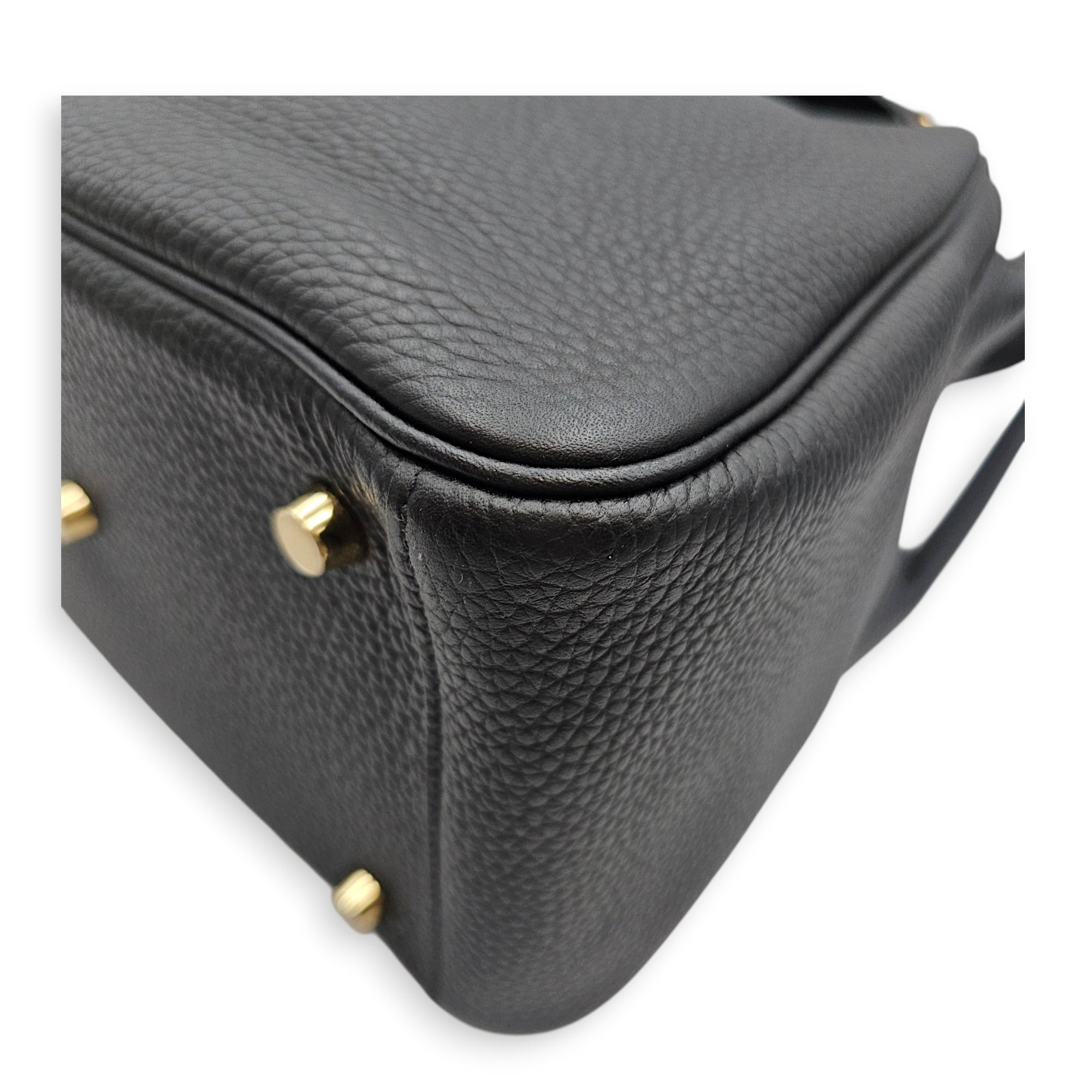 Lindy 26 Black in Clemence Gold hardware CL2607-22638 8
