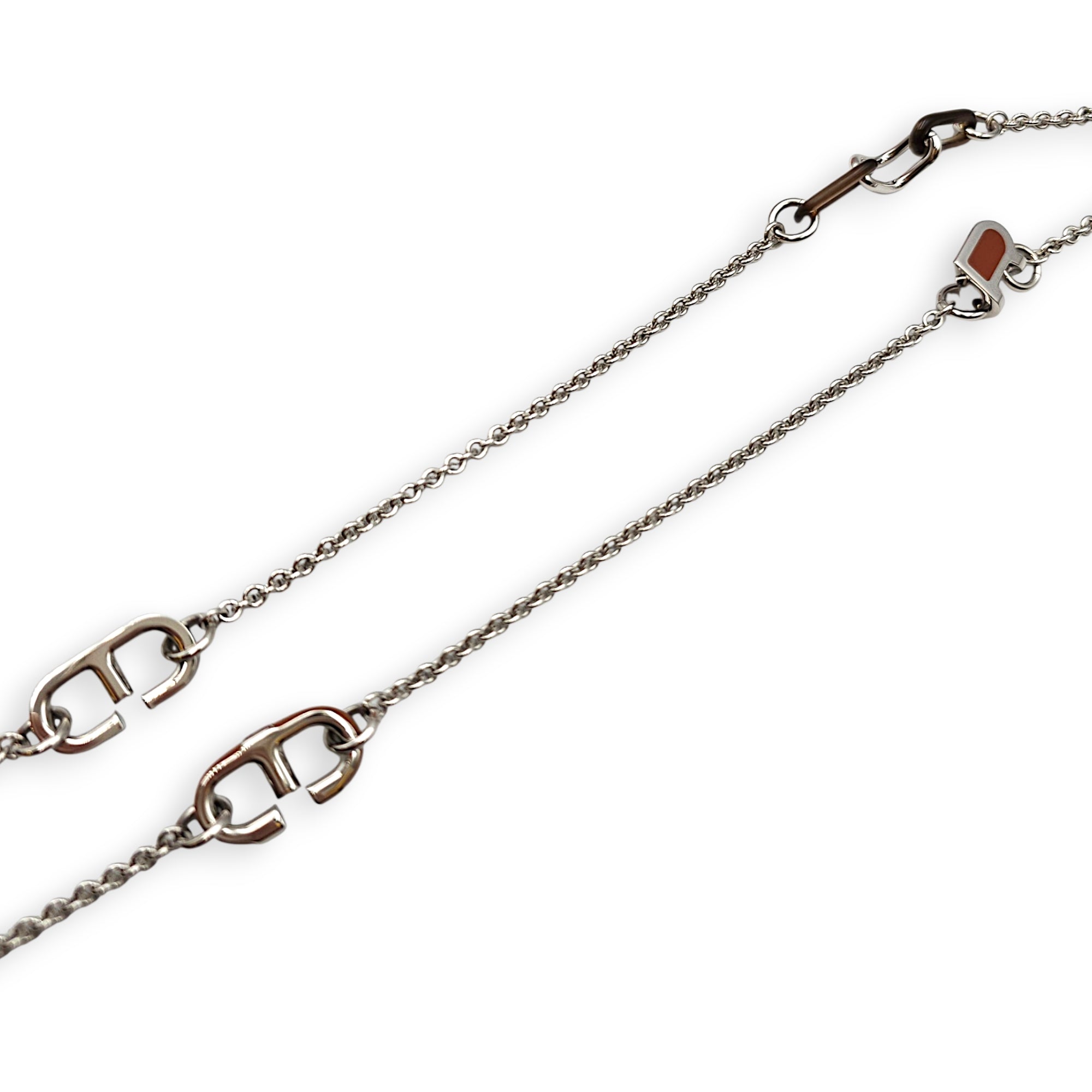 Halphabet Dune Necklace in Swift Palladium hardware CL2607-22639 3