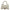 Hour Glass White Crossbody Bag in Calfskin Silver hardware CL2607-22642 1