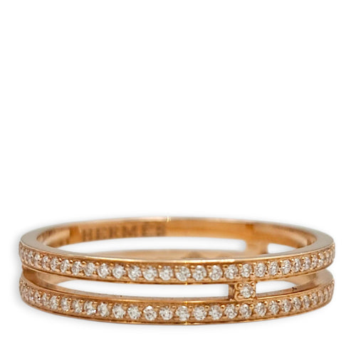 Ariane Alliance, 135 Diamonds, 0.29 Carat 55 Ring in Rose Gold Hardware