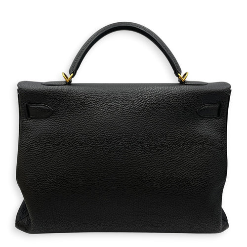 Kelly 40 Black in Togo Gold hardware CL2607-22670 2
