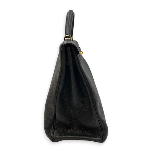 Kelly 40 Black in Togo Gold hardware CL2607-22670 3
