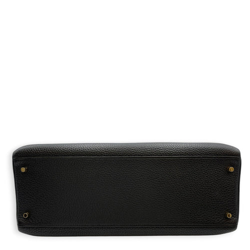 Kelly 40 Black in Togo Gold hardware CL2607-22670 5