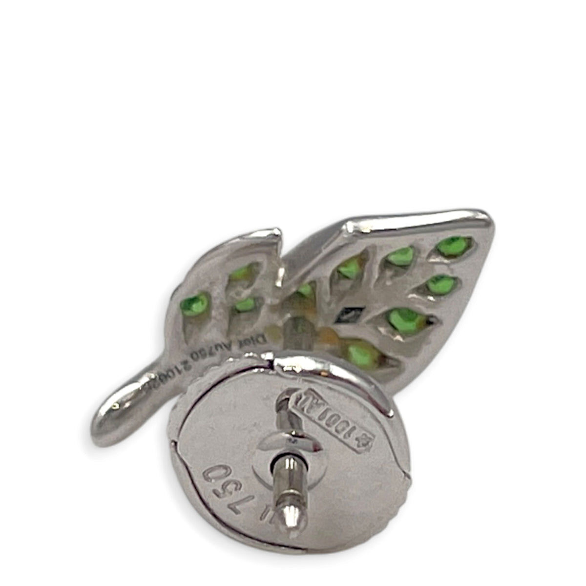Bagatelle Leaf Earrings Earrings in Tsavorites