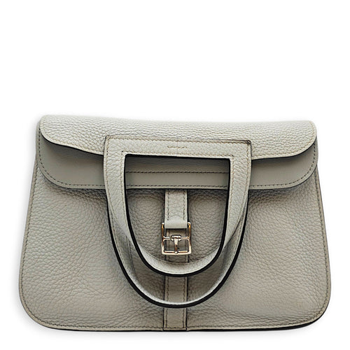 Halzan 25 Blue Pale in Clemence Palladium hardware CL2607-22676 1