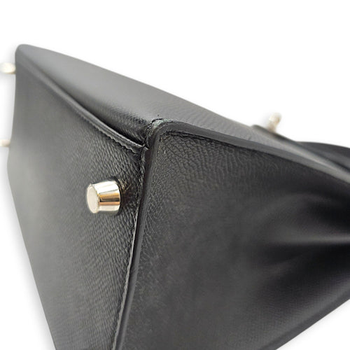 Sellier Kelly 28 Black in Epsom Palladium hardware CL2607-22678 7