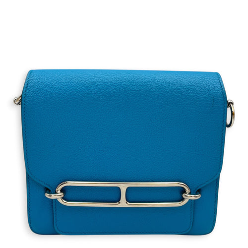 Roulis Mini Blue Zanzibar in Evercolor Palladium hardware