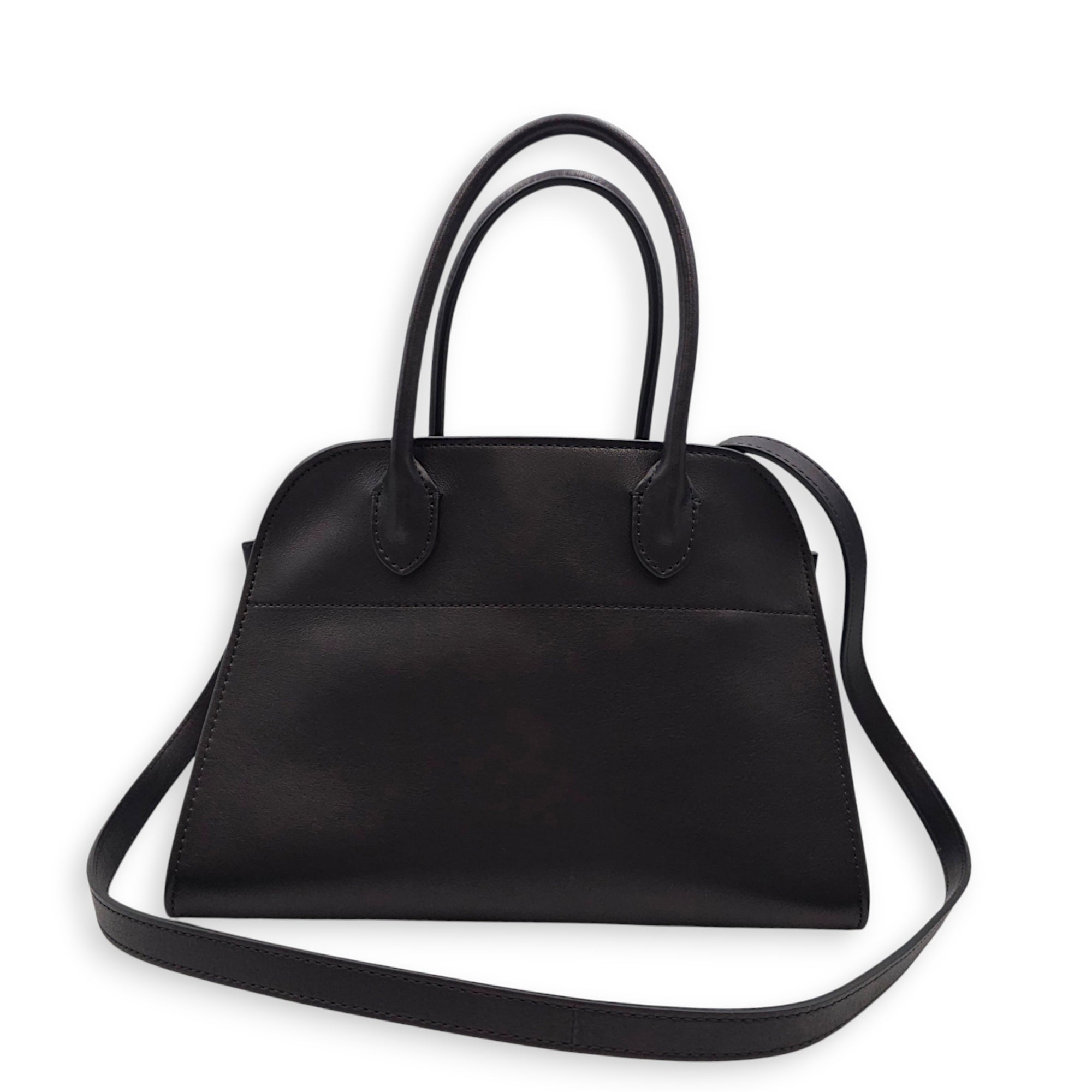 Margaux 10 Black Shoulder Bag in Calfskin Gold hardware CL2607-22692 3