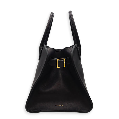 Margaux 10 Black Shoulder Bag in Calfskin Gold hardware CL2607-22692 4