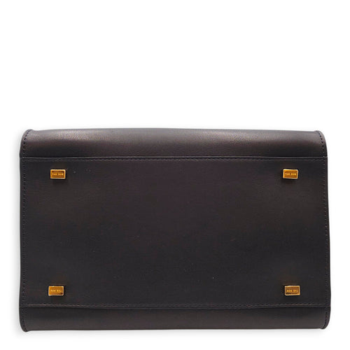 Margaux 10 Black Shoulder Bag in Calfskin Gold hardware CL2607-22692 6