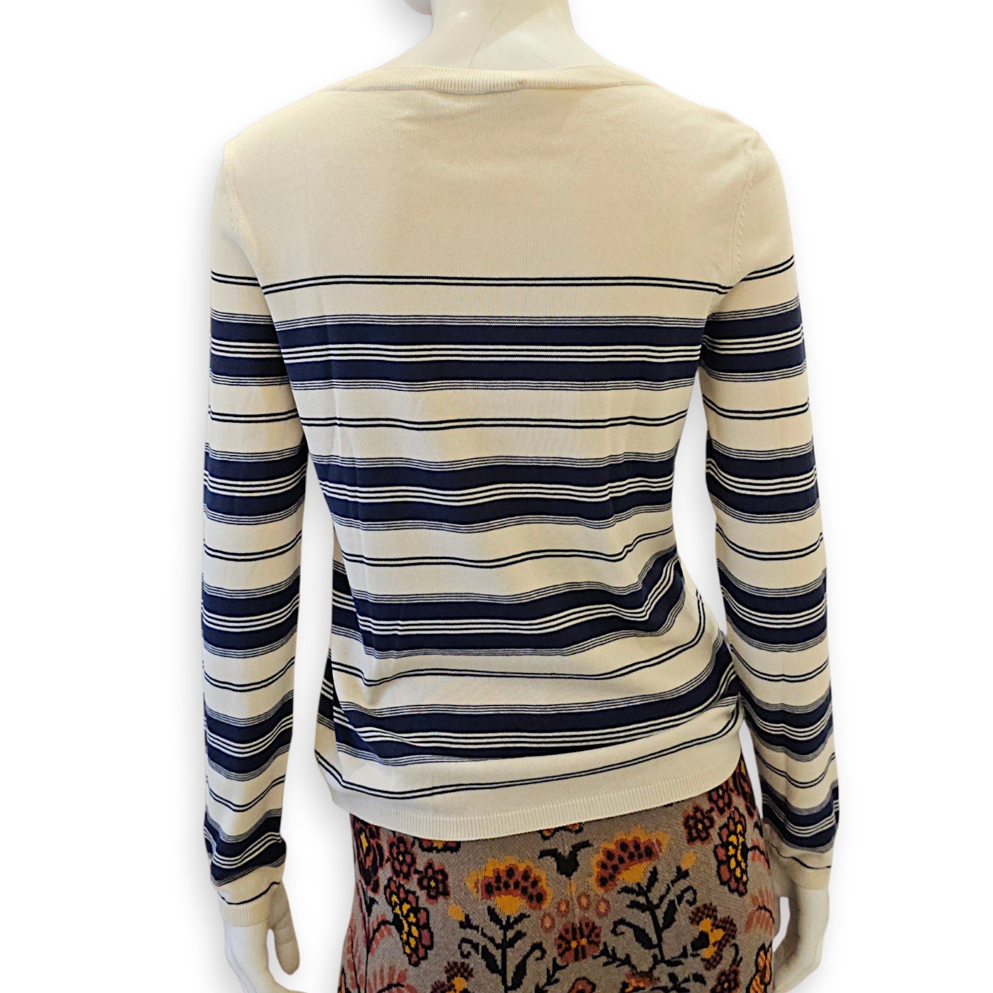 Knit sweater 36 Blue Ready-To-Wear in Silk CL2607-22697 2