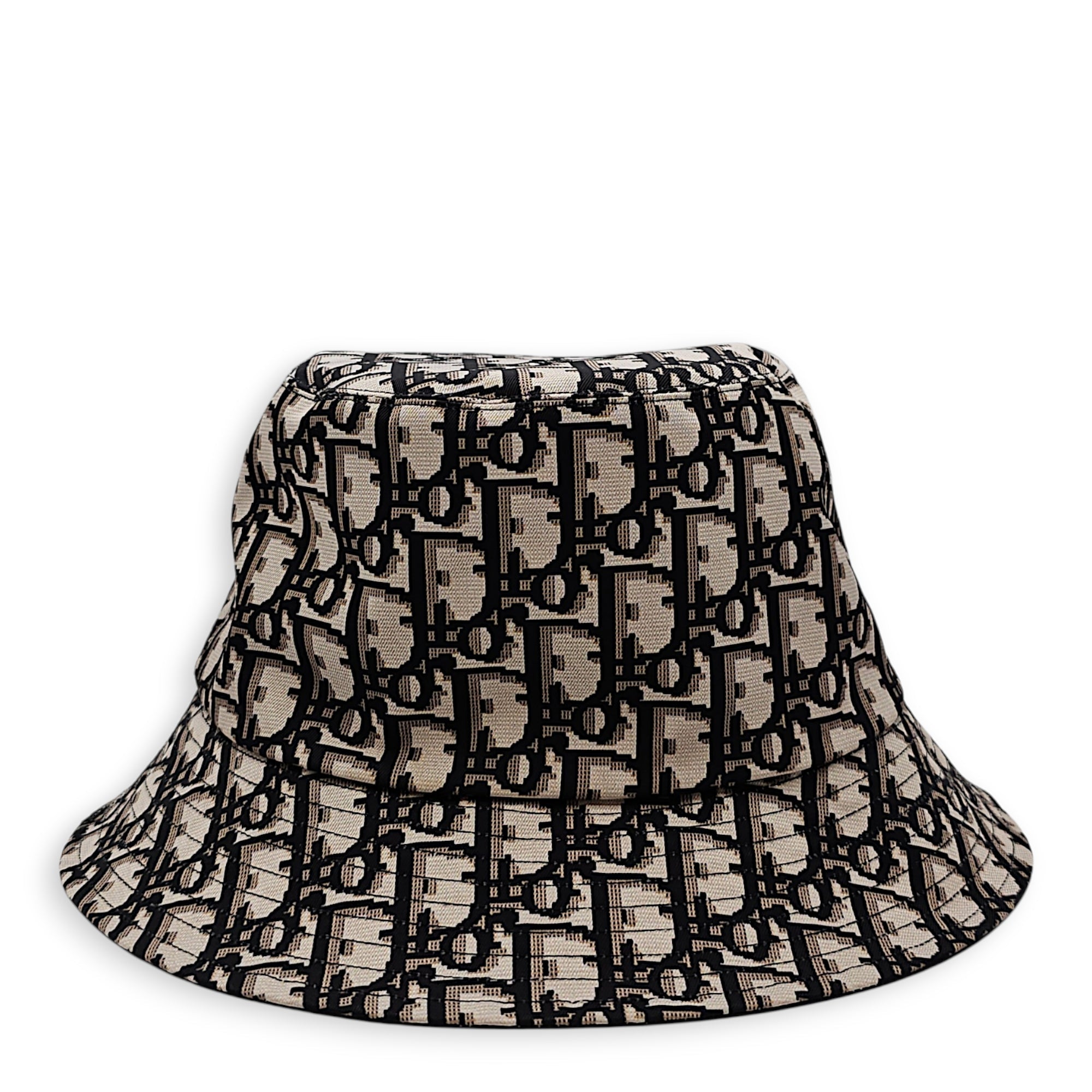 Oblique  Reversible Teddy D  Size 57 Blue Hat in Cotton CL2607-22702 4