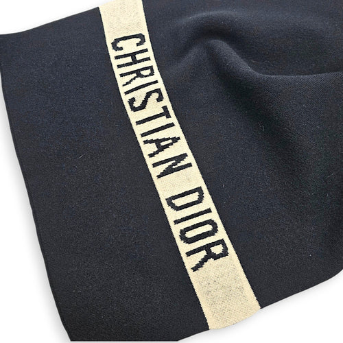 Scarf 220cm x35cm Black Shawl in cashmere CL2607-22705 4