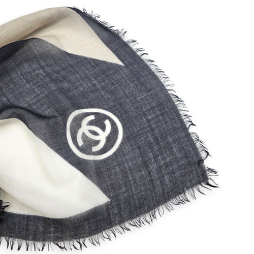 CC Cashmere 180cm L x 130 H Grey Shawl CL2607-22706 2