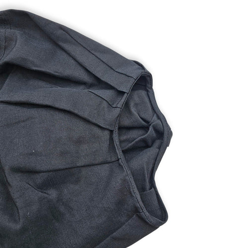 Puff Sleeved Blouse  38 Black Ready-To-Wear in linen CL2607-22708 4