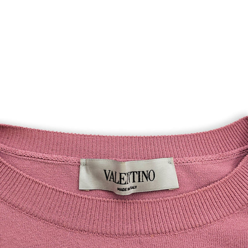 Puffed  Sleeved Blouse  Medium Pink Ready-To-Wear in Viscose CL2607-22711 5