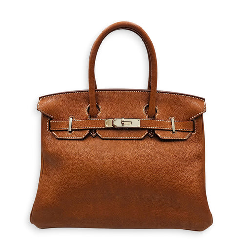 Birkin 30 Fauve in Barenia Faubourg Palladium hardware CL2607-22719 1