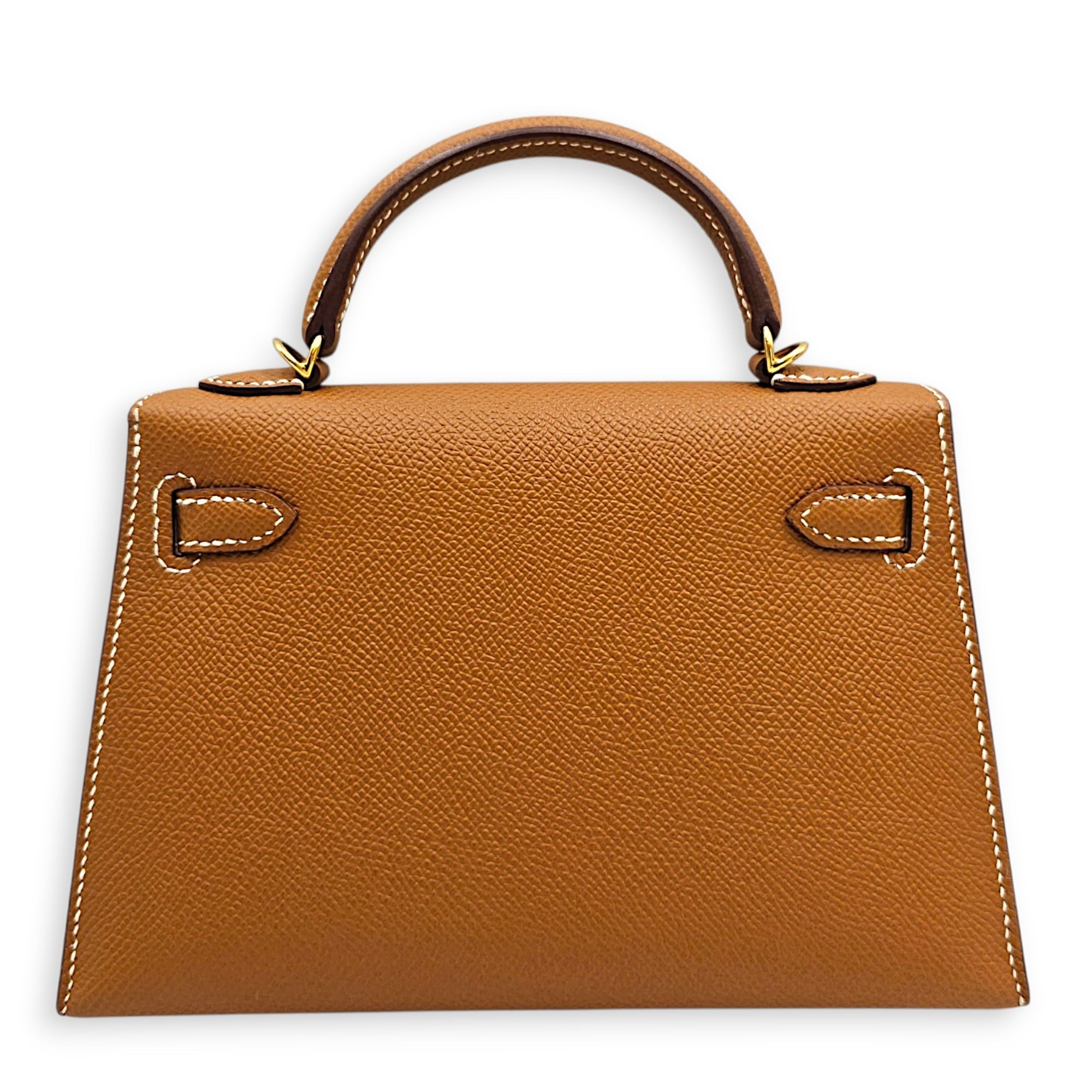 Sellier Kelly 20 Gold in Epsom Gold hardware CL2607-22722 2