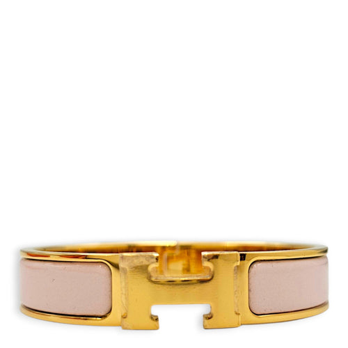 Clic H Bracelet. PM Rose Candeur Bracelet Gold hardware CL2607-22734 1