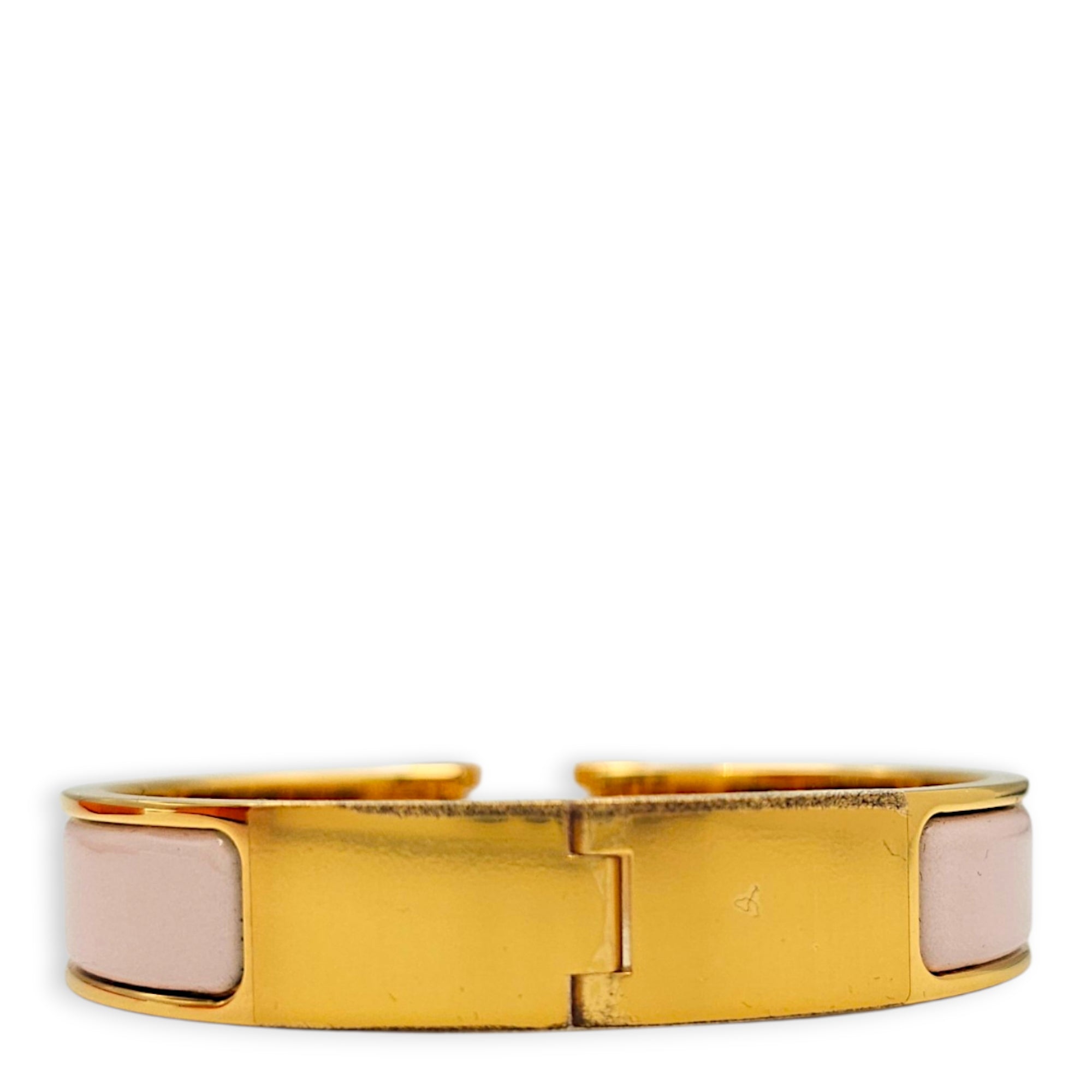 Clic H Bracelet. PM Rose Candeur Bracelet Gold hardware CL2607-22734 2