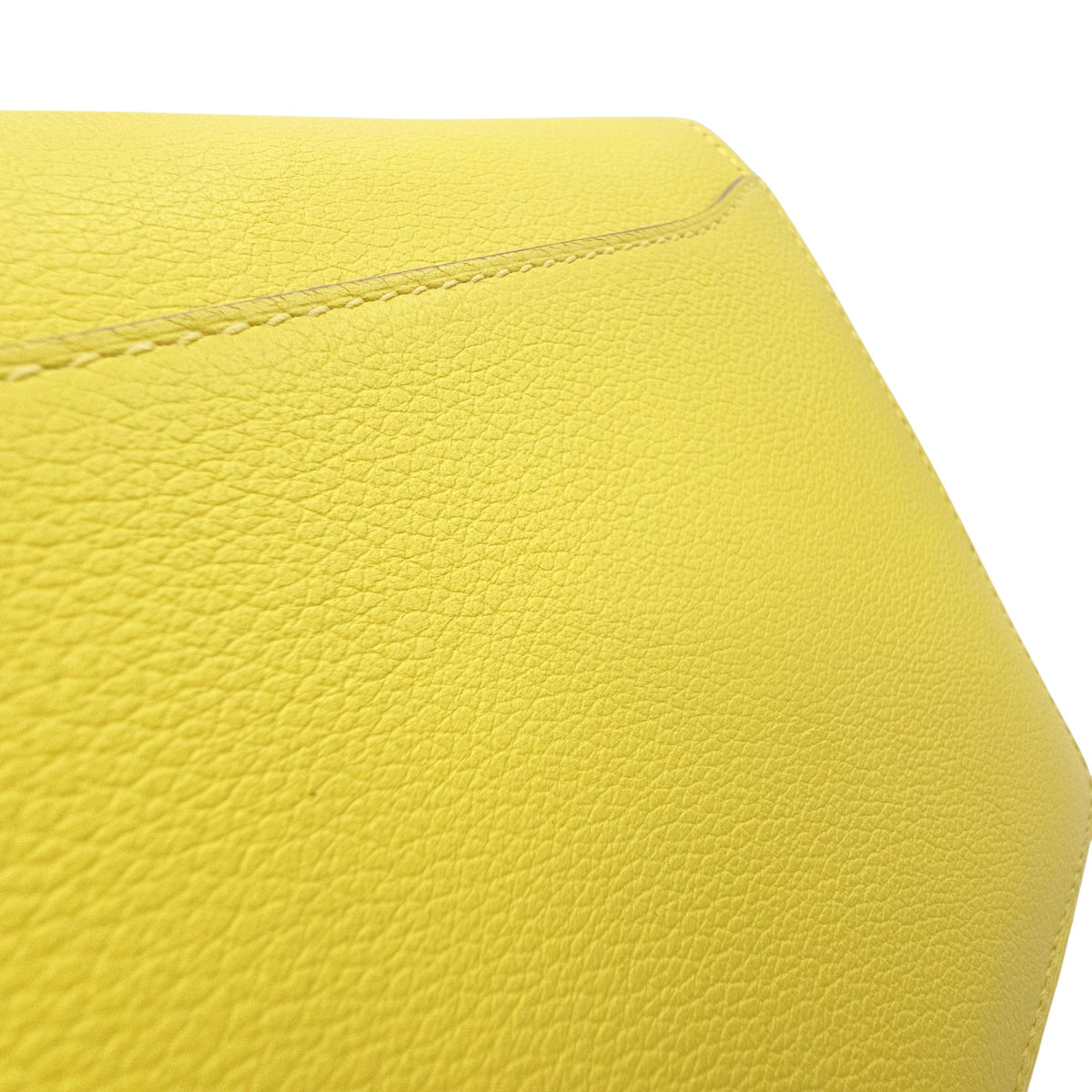 Roulis Mini Lime in Evercolor Permabrass hardware