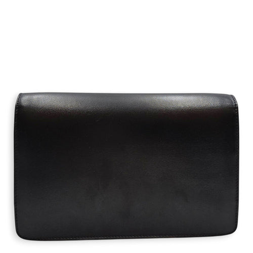 Margo Triomphe Black Wallet On Chain in Calfskin Gold hardware CL2607-22737 2