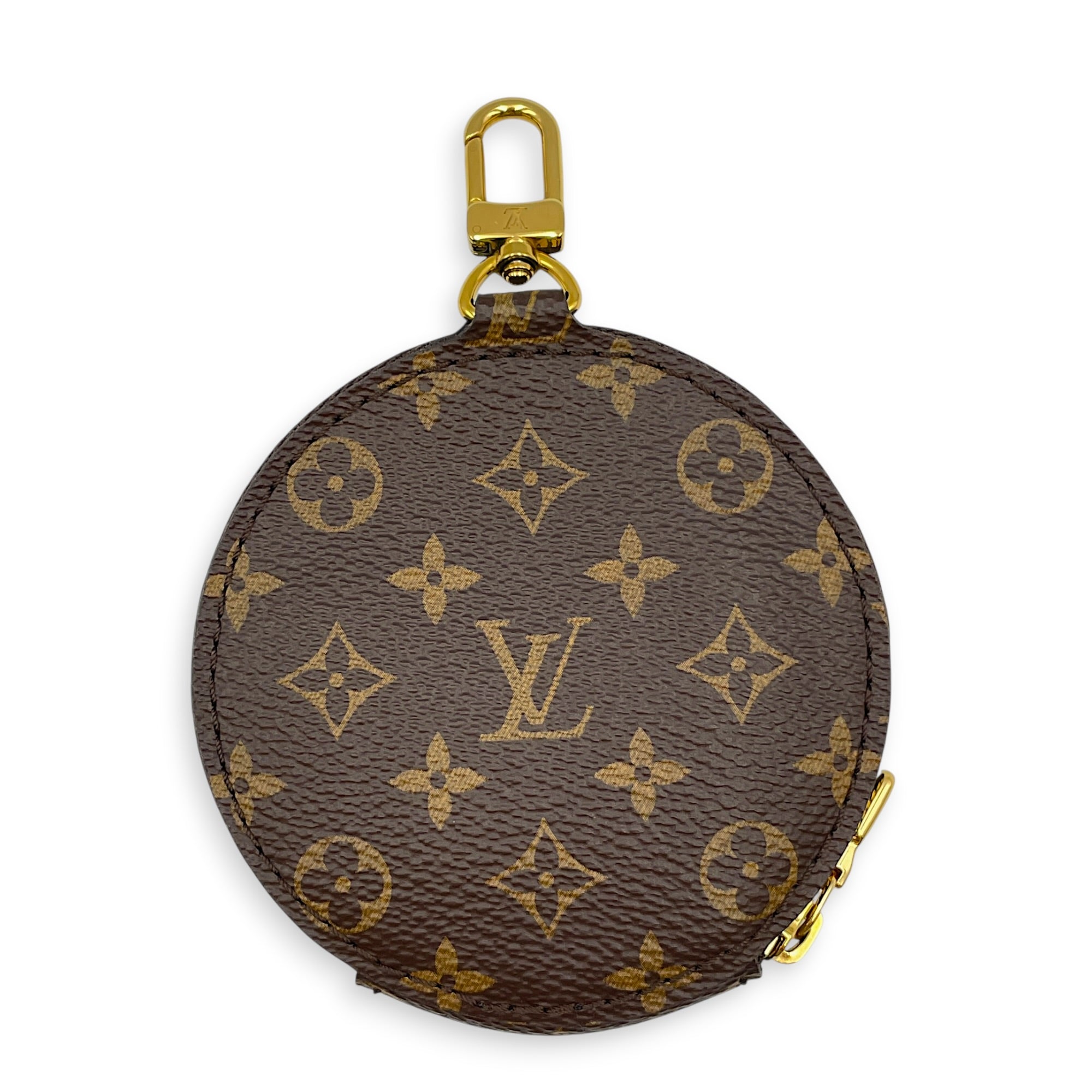 Monogram Coin Purse in Monogram Coated Canvas Gold hardware CL2608-022993 2