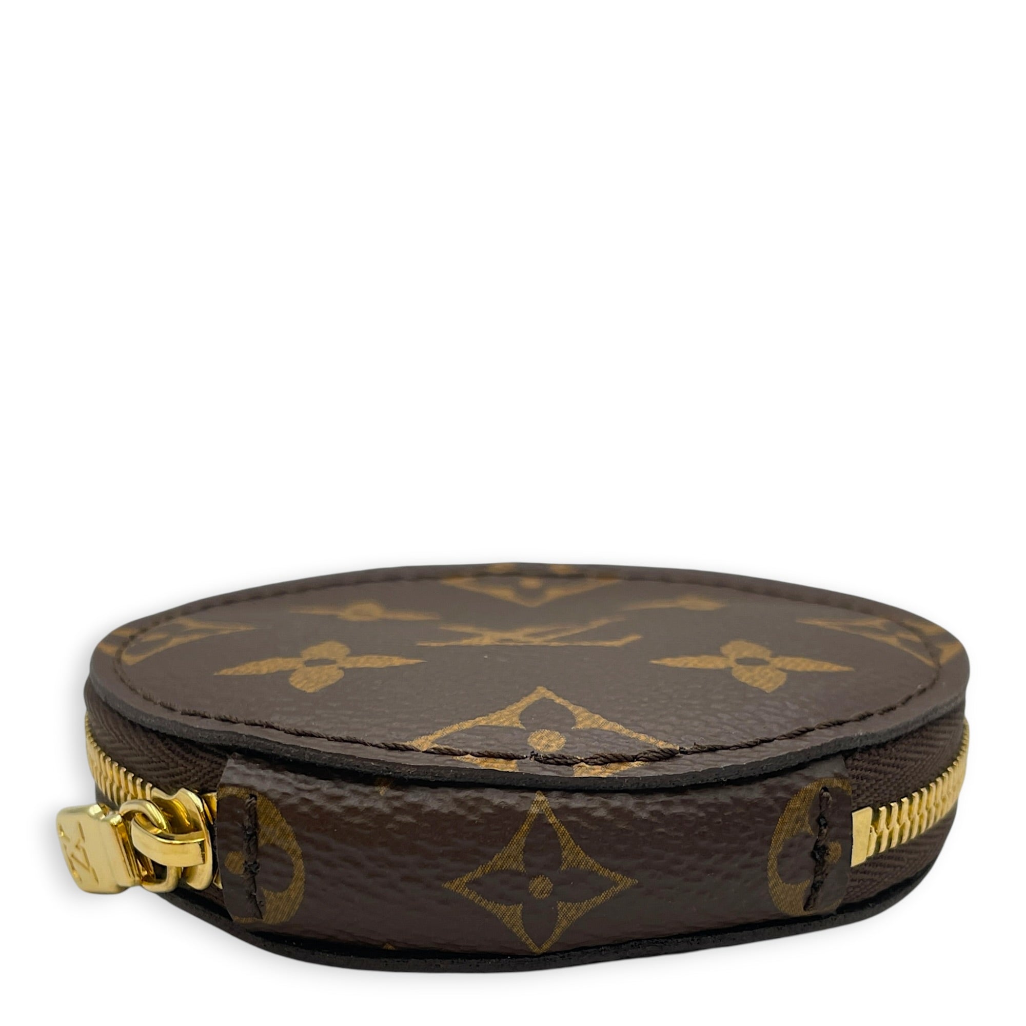 Monogram Coin Purse in Monogram Coated Canvas Gold hardware CL2608-022993 3