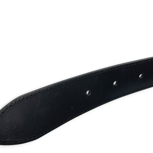 GG Marmont 75cm Black Belt in Calfskin Gold hardware CL2608-022996 4