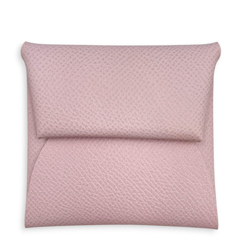 Bastia Change Purse Mauve Pale Coin Purse in Epsom