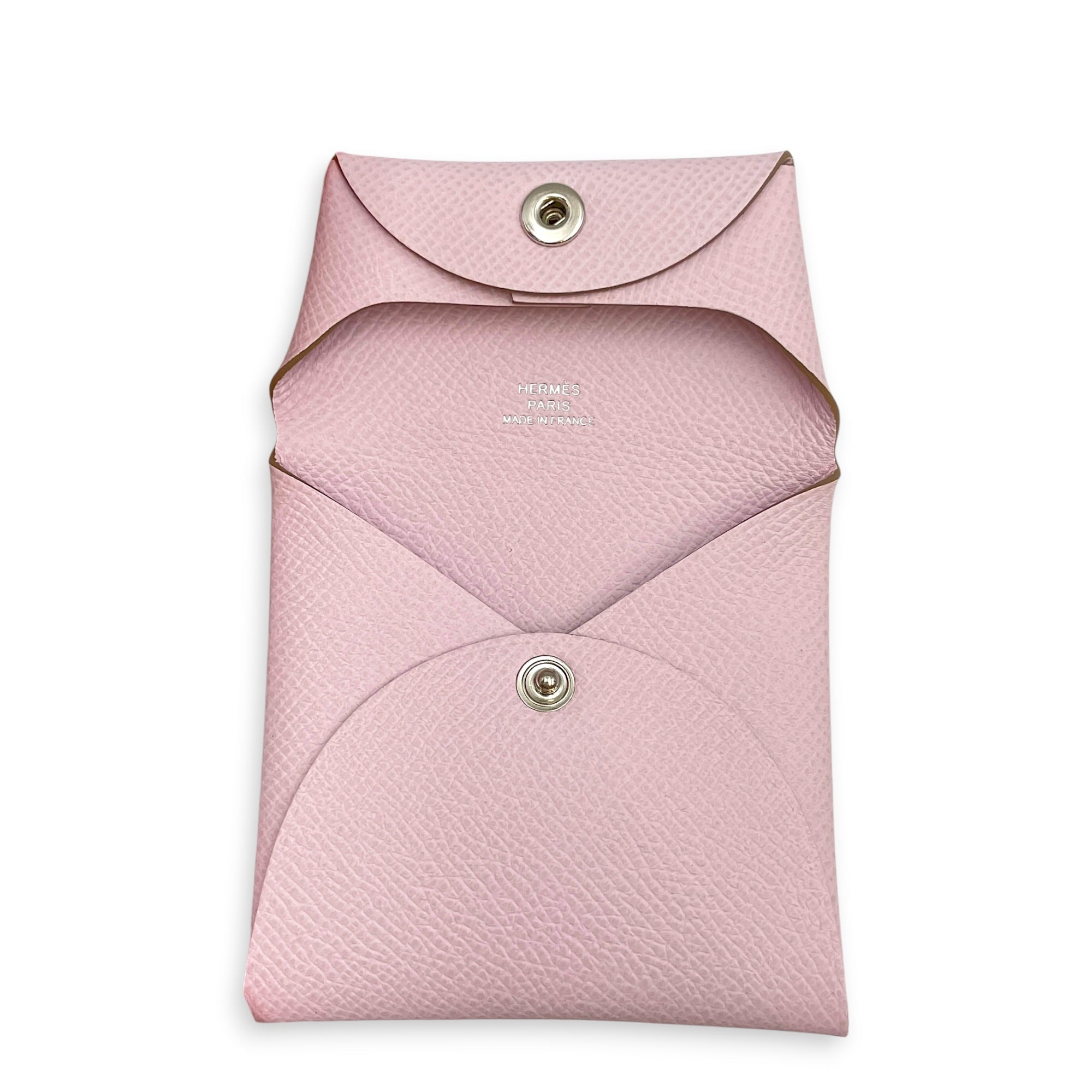 Bastia Change Purse Mauve Pale Coin Purse in Epsom