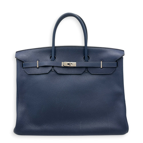 Birkin 40 Bleu de prusse in Togo Palladium hardware CL2608-023019 1