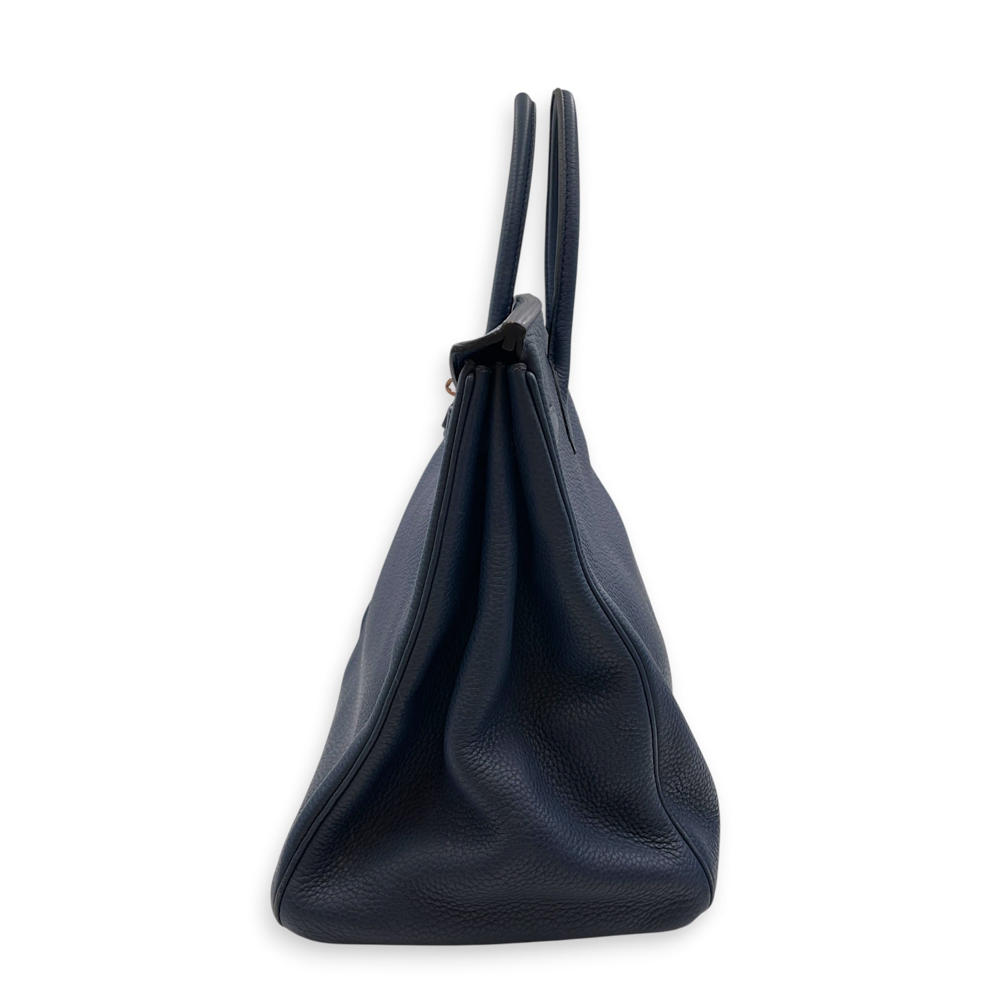 Birkin 40 Bleu de prusse in Togo Palladium hardware CL2608-023019 4