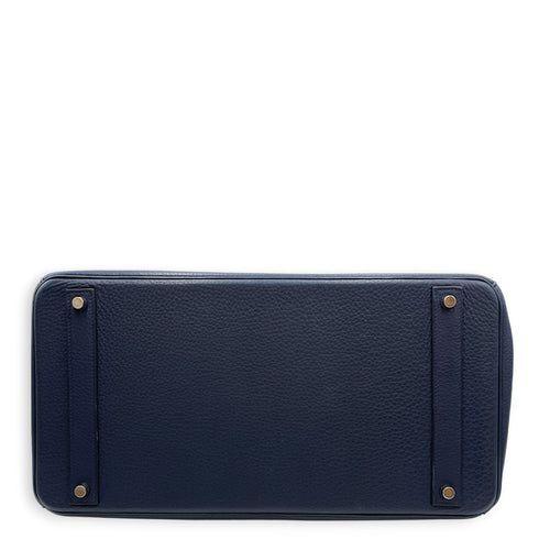 Birkin 40 Bleu de prusse in Togo Palladium hardware CL2608-023019 5