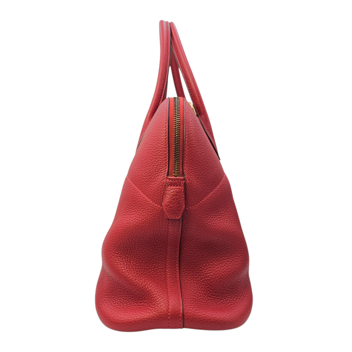 Bolide 35 Rouge Casaque in Clemence Gold hardware