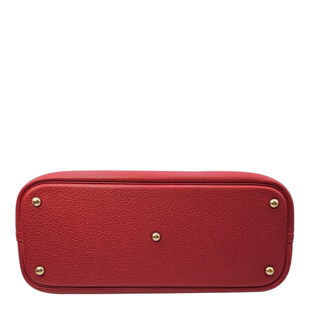 Bolide 35 Rouge Casaque in Clemence Gold hardware
